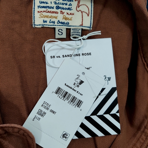 Free People x Sandrine Rose Zip Denim Jumpsuit - Picture 4 of 8